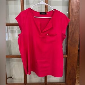 Ivanka Trump Vibrant Hot Pink Blouse
